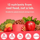 Llama Naturals frutas orgánicas que evidencian origen natural y vitaminas