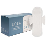 LOLA empaque frontal mostrando caja y cantidad, transmite confianza