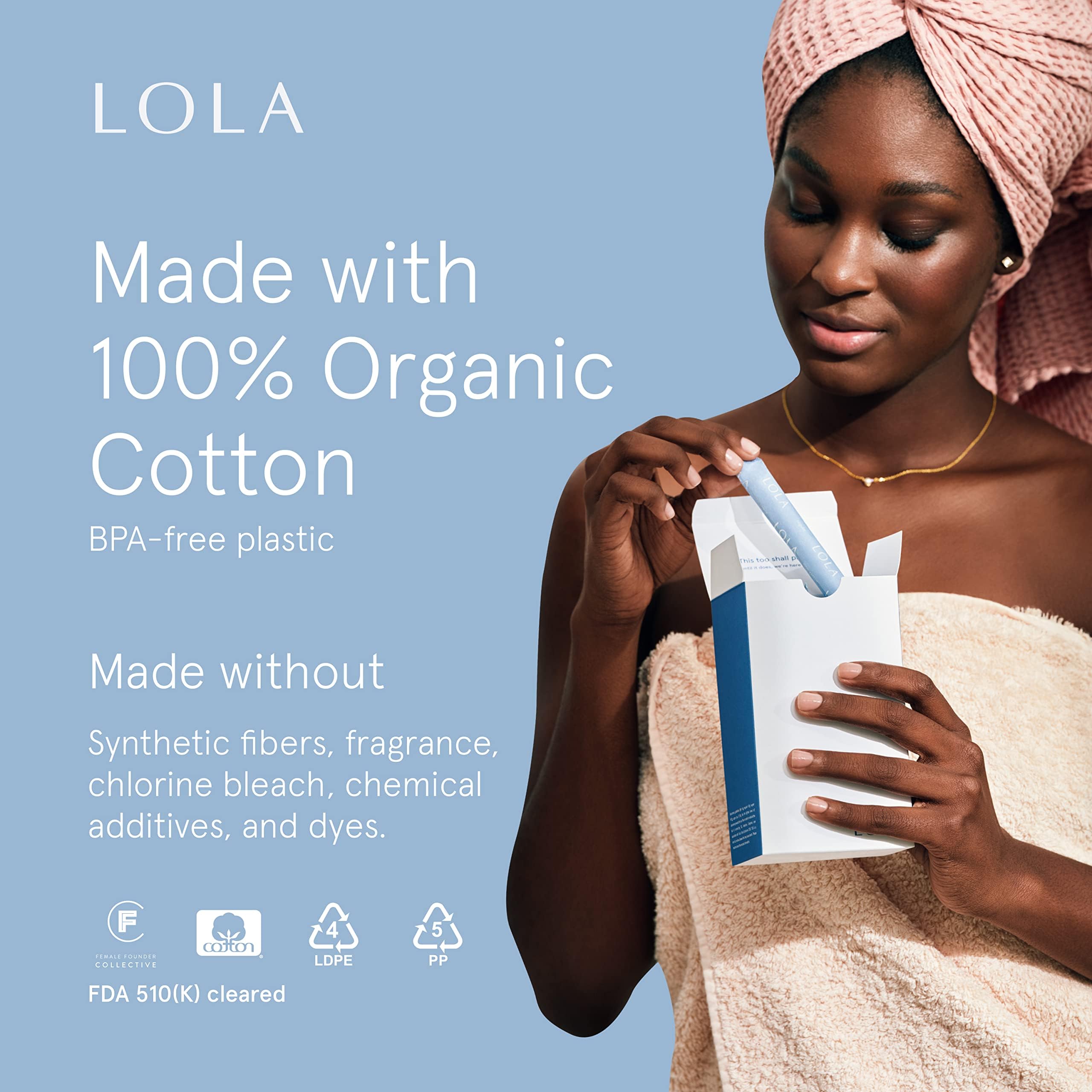 LOLA primer plano de textura de algodón orgánico, sensación natural y suave