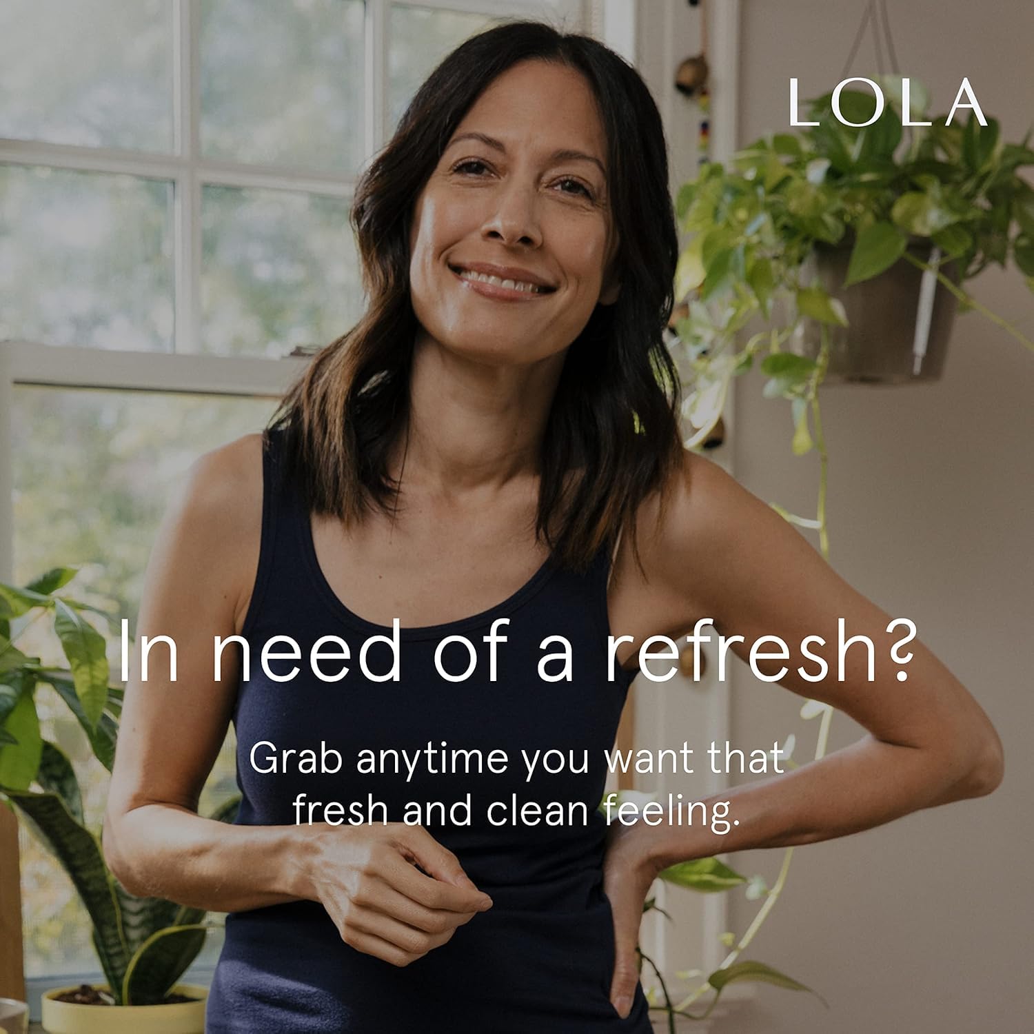 LOLA etiqueta con ingredientes limpios y beneficios visibles
