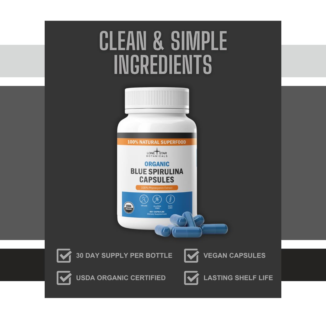 Lone Star Botanicals etiqueta y escala para información clara y confiable