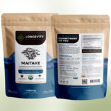Longevity Botanicals escena de desayuno con polvo incorporado para rutina diaria