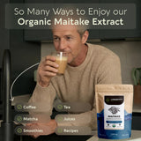 Longevity Botanicals cuerpos fructíferos de Maitake crudos como fuente orgánica