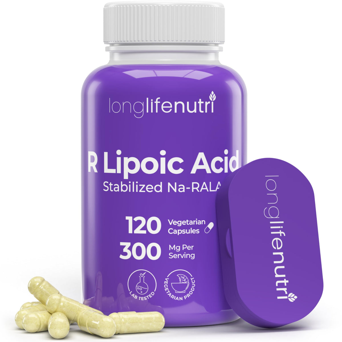 LongLifeNutri frasco 120 cápsulas, visibilidad del envase y comodidad