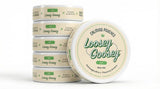 Loosey Goosey vista frontal de la lata mostrando diseño claro y conveniencia