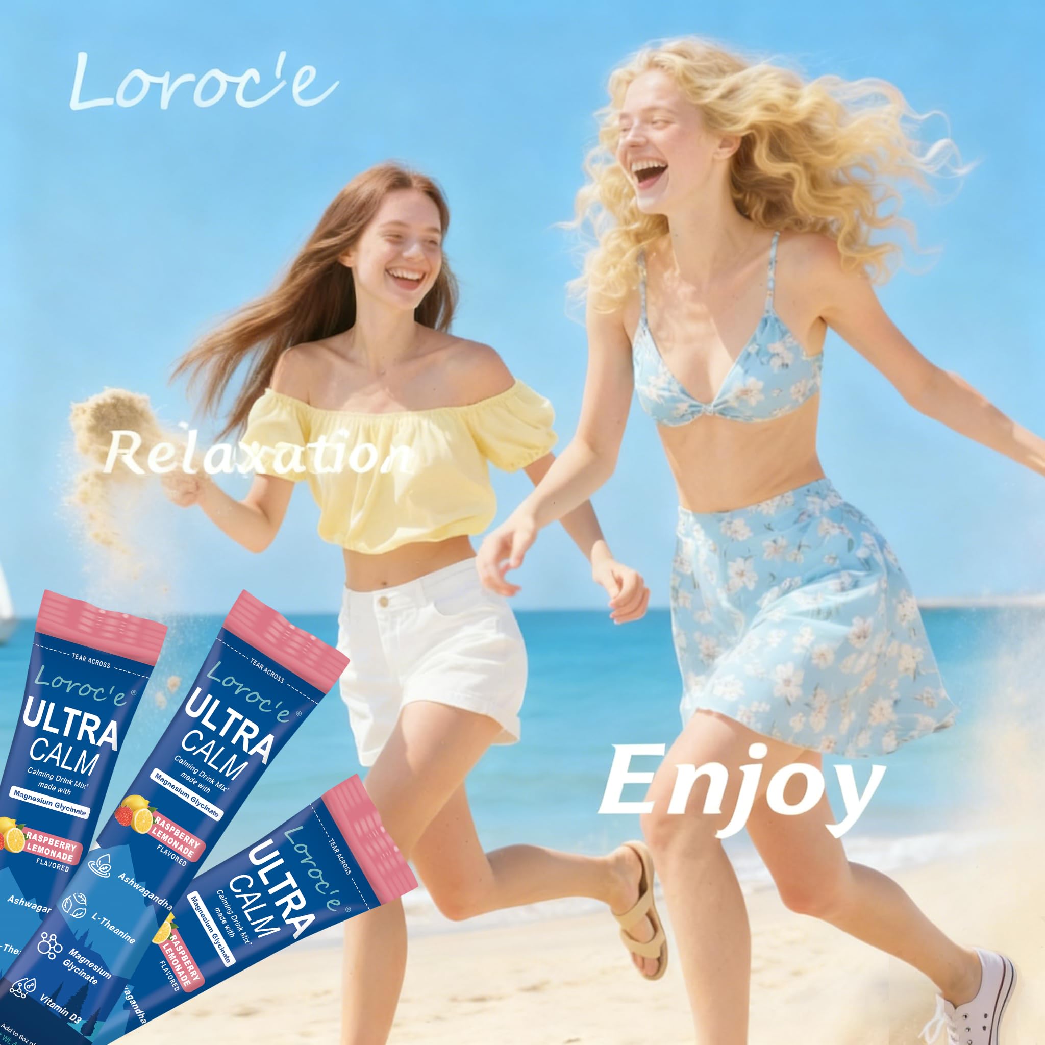 Loroc'e ultracalm etiqueta de ingredientes y certificaciones claras
