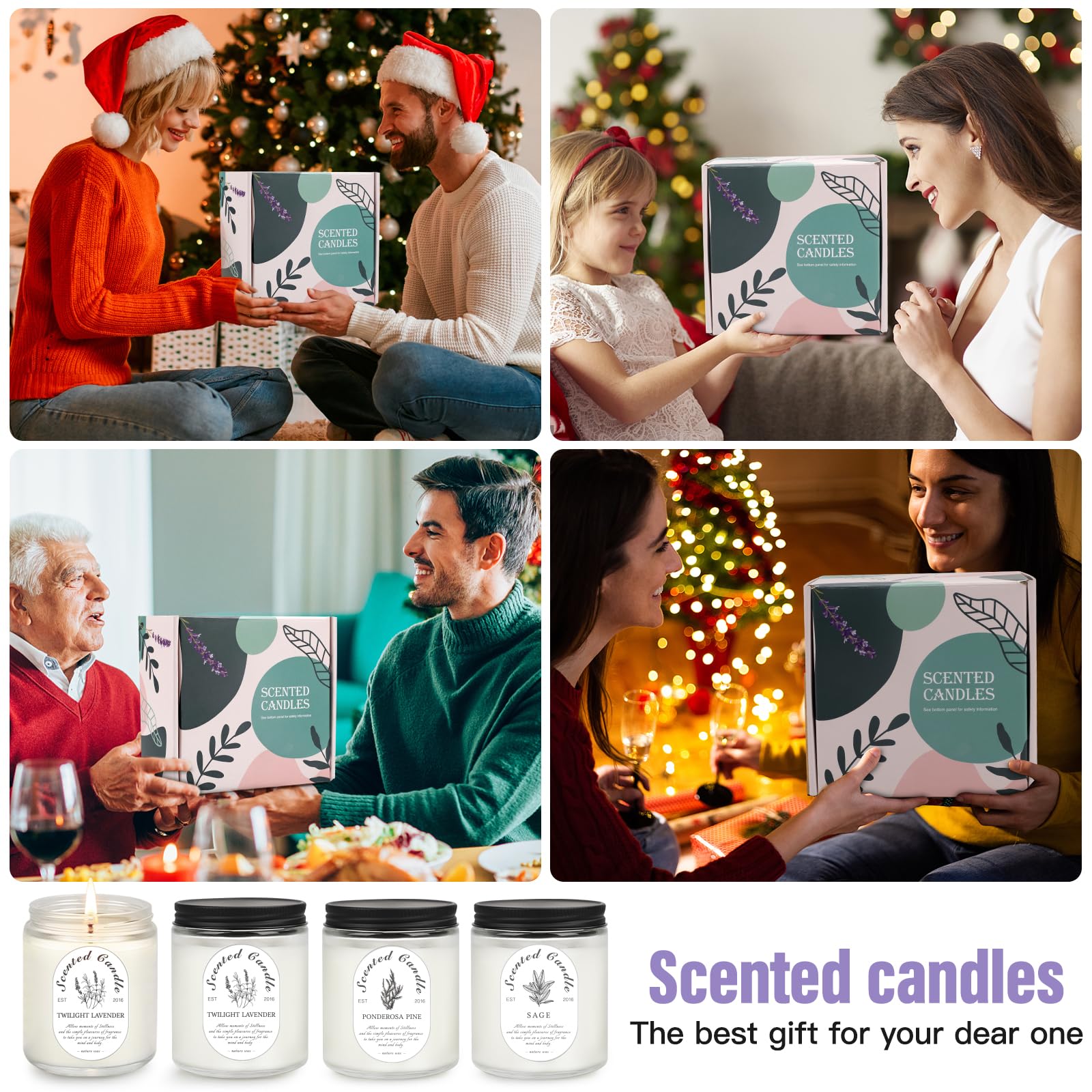 LOSNYA colección de frascos alineados para decoración versátil