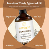LOTUSJOY aceite en difusor creando ambiente cálido y relajante