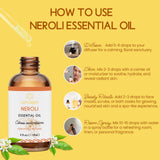 LOTUSJOY escena hogareña con neroli para un entorno relajante