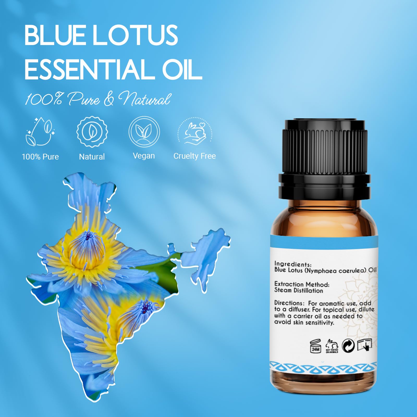 LOTUSJOY textura de aceite con gotas mostrando pureza