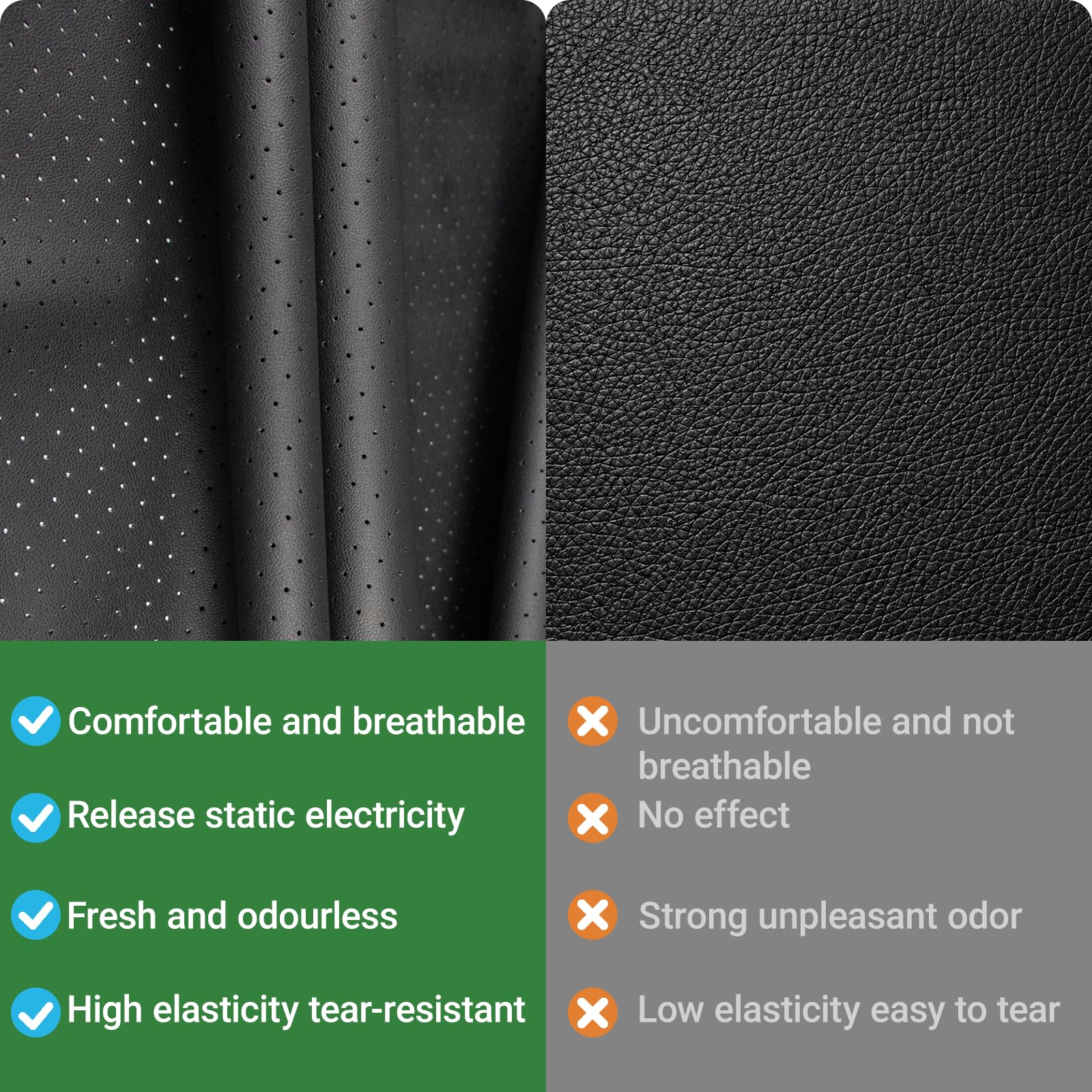 LOUZHOP superficie PU con ventilación que mantiene frescura durante la noche