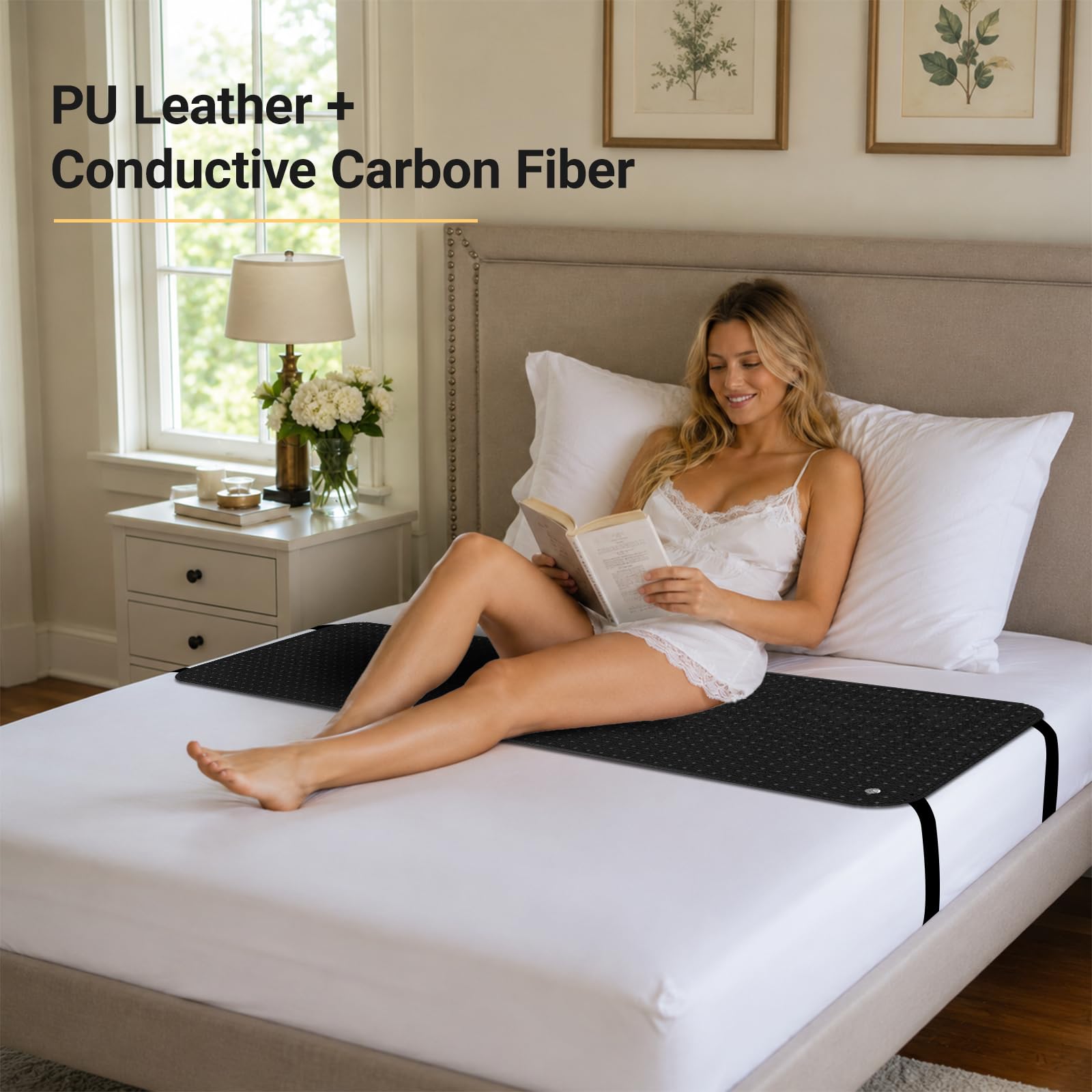 LOUZHOP textura de fibra de carbono en primer plano para conductividad confiable