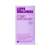 Love Wellness supositorio frontal mostrando diseño y beneficio de confort