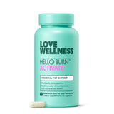 Love Wellness — envase frontal mostrando el diseño claro y profesional