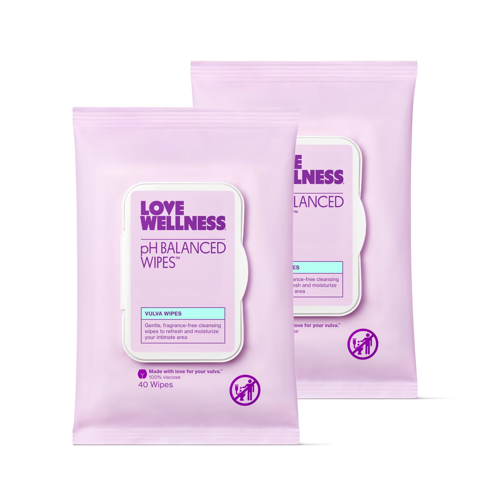 Love Wellness frente del empaque mostrando portabilidad y cantidad