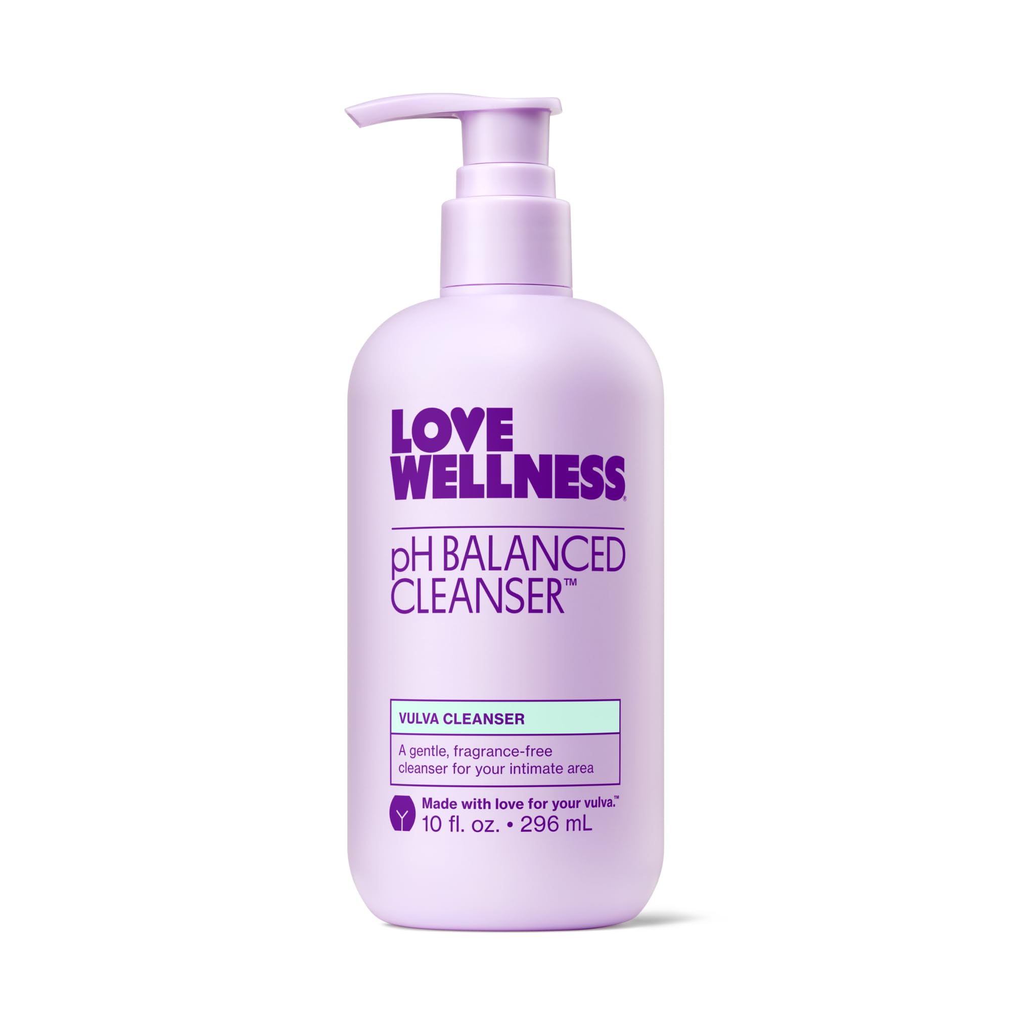 Love Wellness frente del envase mostrando tamaño y diseño, confianza rápida