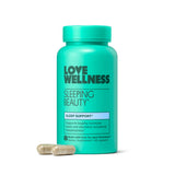 Love Wellness frasco frontal mostrando la presentación y beneficios calmantes