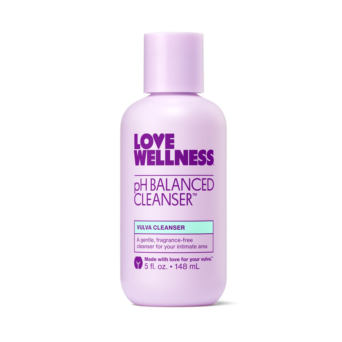 Love Wellness envase frontal mostrando etiqueta clara y beneficio de cuidado