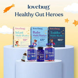 LOVEBUG frasco abierto con perlas para apreciar cantidad y presentación