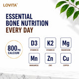 LOVITA detalle de ingredientes activos para confianza en la fórmula