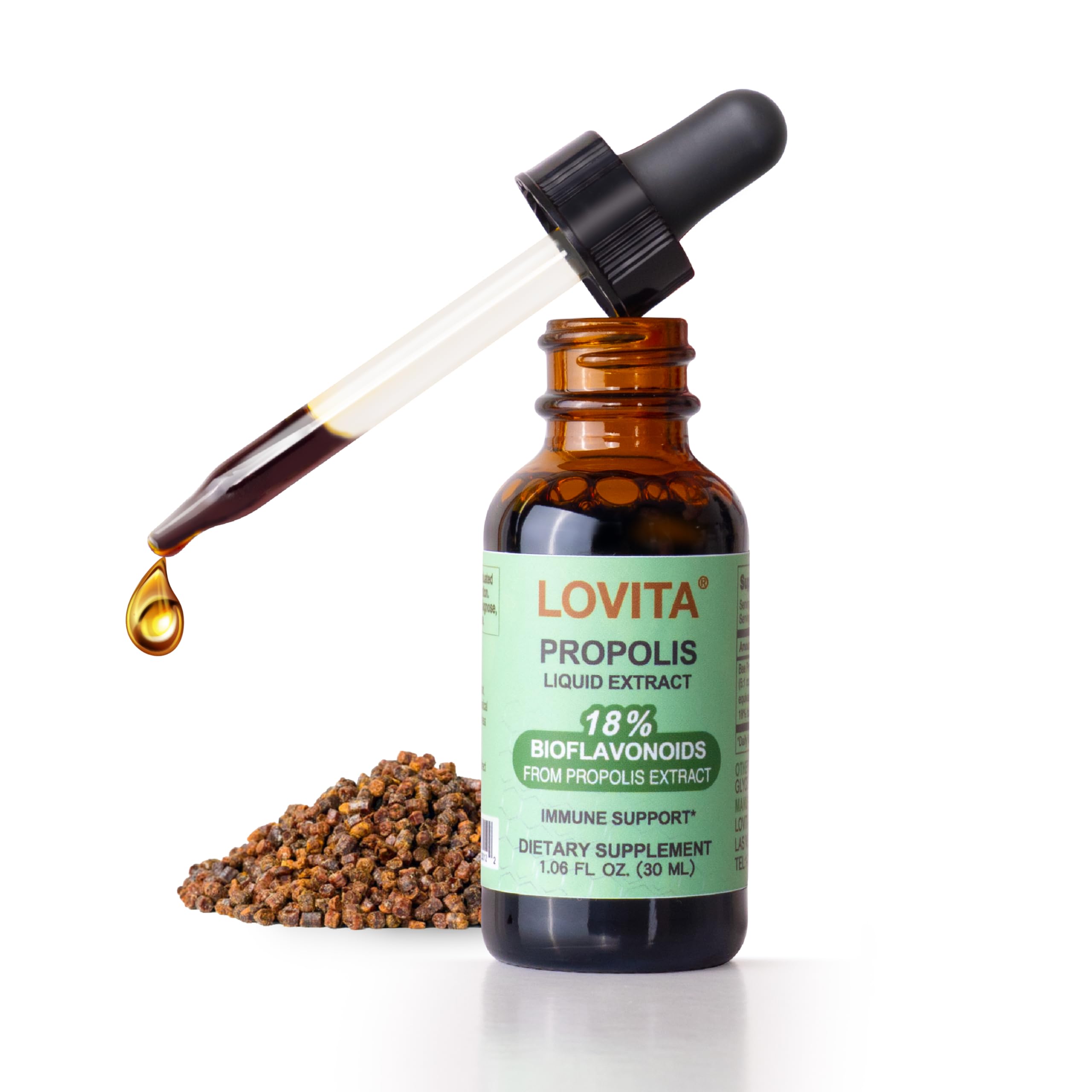LOVITA frontal del envase mostrando tamaño y diseño, confianza de marca