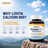 LOVITA tableta primer plano mostrando su forma y fácil ingestión