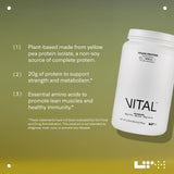 LTH pancakes proteicos hechos con Vital Vegan Protein, desayuno nutritivo