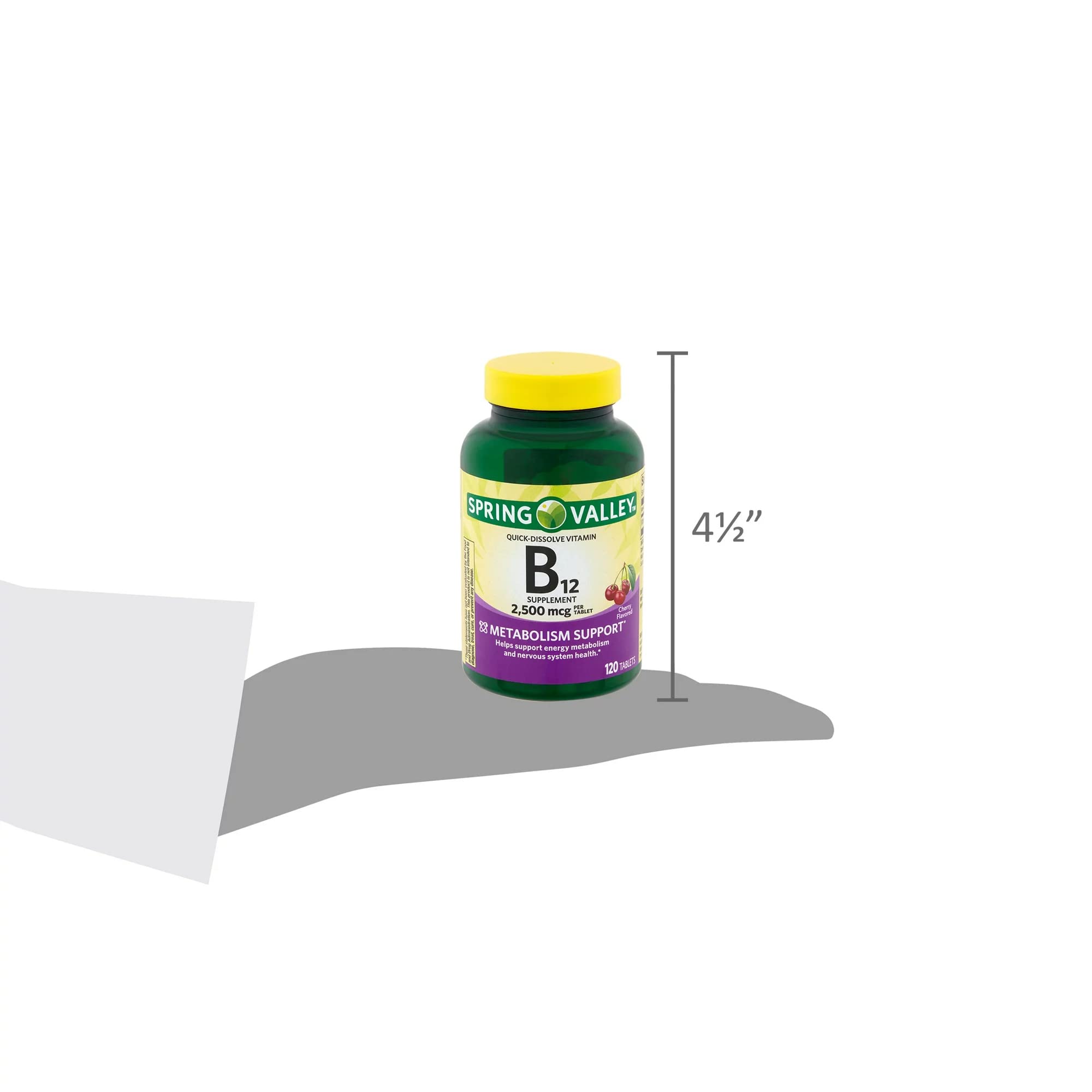 LUAL etiqueta con ingredientes y dosis de vitamina B12 visible