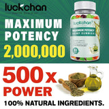 LUCKCHAN primer plano de la textura gomosa y color natural