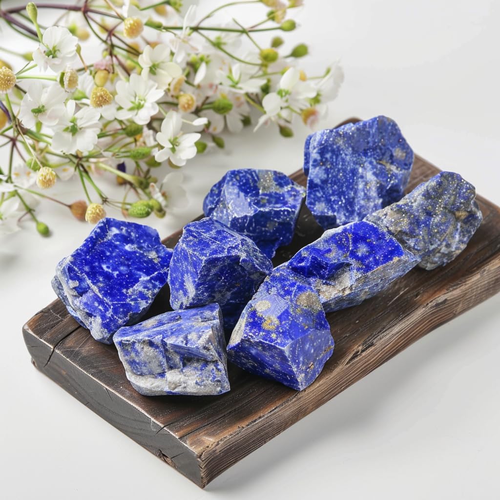 Luckeeper lapis lazuli primer plano de textura y vetas naturales para detalle
