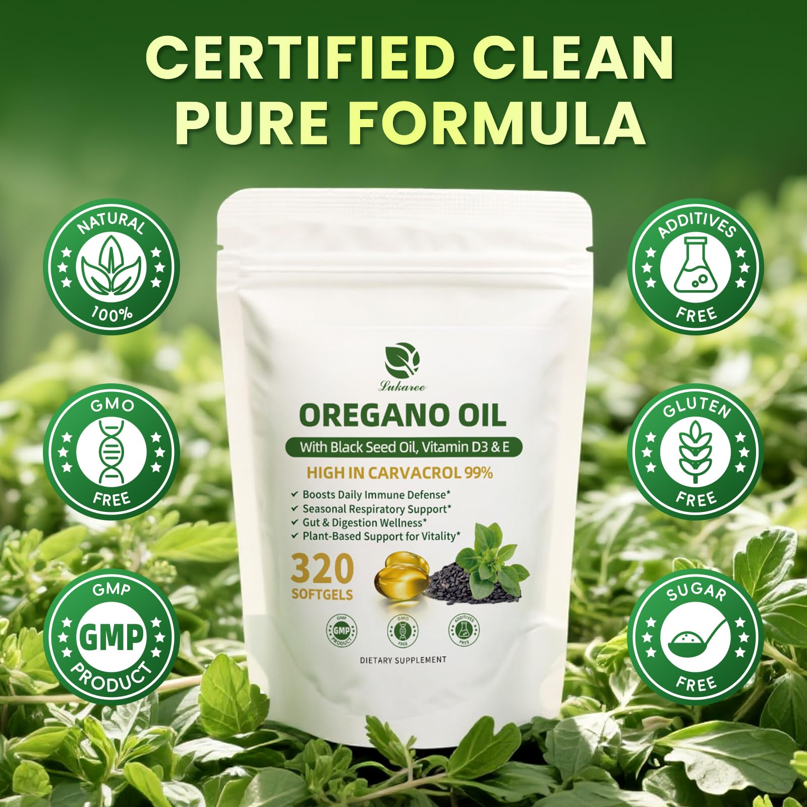 Lukaree caja ecológica que protege las softgels y reduce residuos