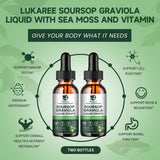 Lukaree etiqueta con lista de ingredientes clave y beneficios visibles