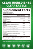 Lukaree etiqueta con lista de ingredientes para revisar vitaminas y aceites