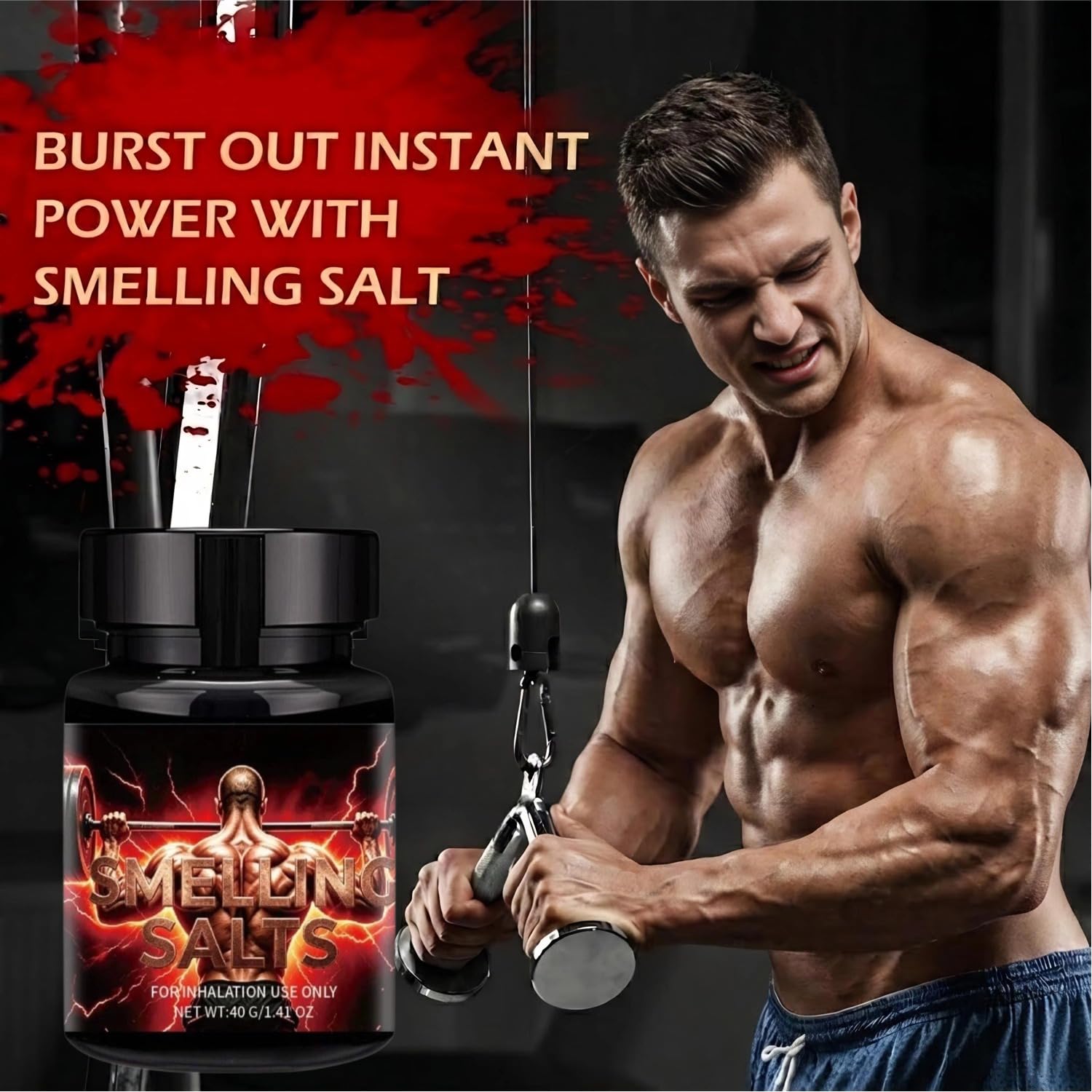 LukGain escena lifestyle con entrenador y atleta usando el producto