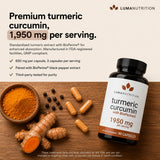 Luma Nutrition cápsula en mano para comparar tamaño y facilidad de ingesta