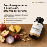 Luma Nutrition etiqueta en primer plano con ingredientes y dosis