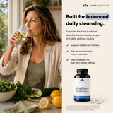 Luma Nutrition etiqueta nutricional en detalle que confirma 500 mg por servicio