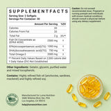 Luma Nutrition etiqueta nutricional destacando EPA y DHA altos
