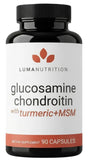 Luma Nutrition frasco frontal, identificación clara y confianza