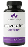 Luma Nutrition envase frontal mostrando 60 cápsulas y pureza alta