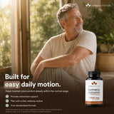 Luma Nutrition primer plano de ingredientes resaltando curcumina y BioPerine