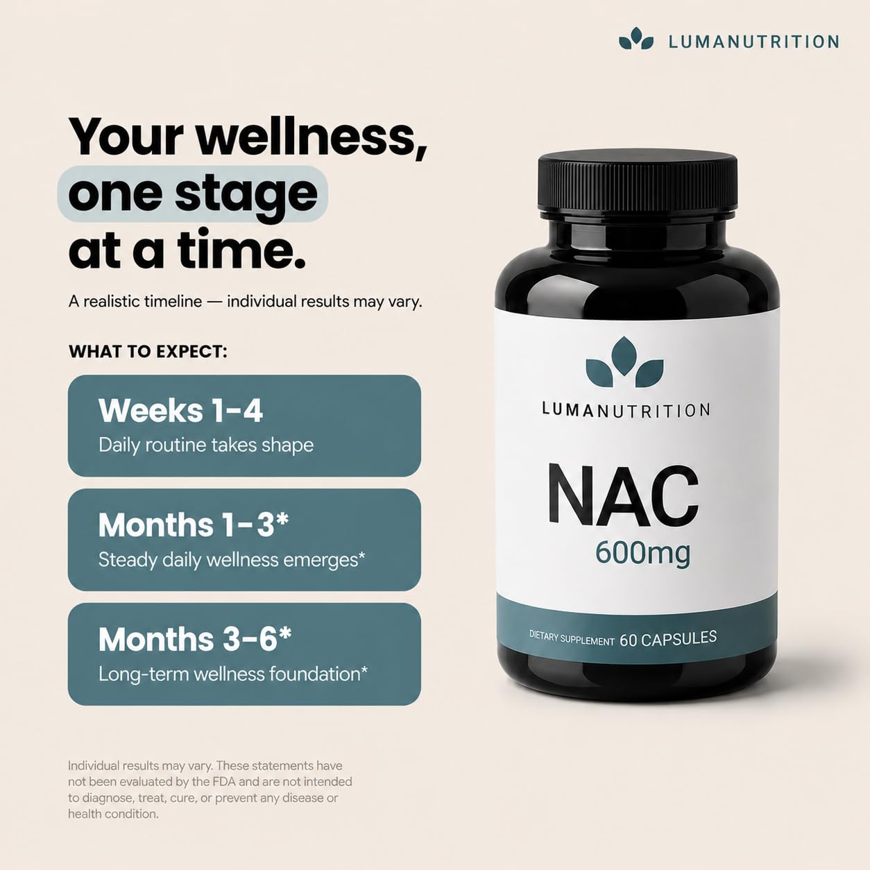 Persona tras entrenamiento con Luma Nutrition NAC para apoyo en recuperación