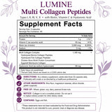 LUMINE etiqueta de ingredientes, claridad en composición y sin GMO