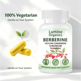 Lumine Organics etiqueta con información nutricional y ventaja sin alérgenos