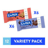 Unidad de LUNA Bar Chocolate Cupcake abierta, sabor cremoso y dulce