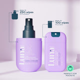 Luna Daily en bolso de viaje ideal para viajes y cuidados rápidos