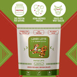 Lunar Lifts Nutrition batido servido en vaso listo para beber naturalmente