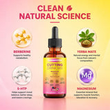 Lunarevix botella en mano ilustrando tamaño 2 fl oz y portabilidad