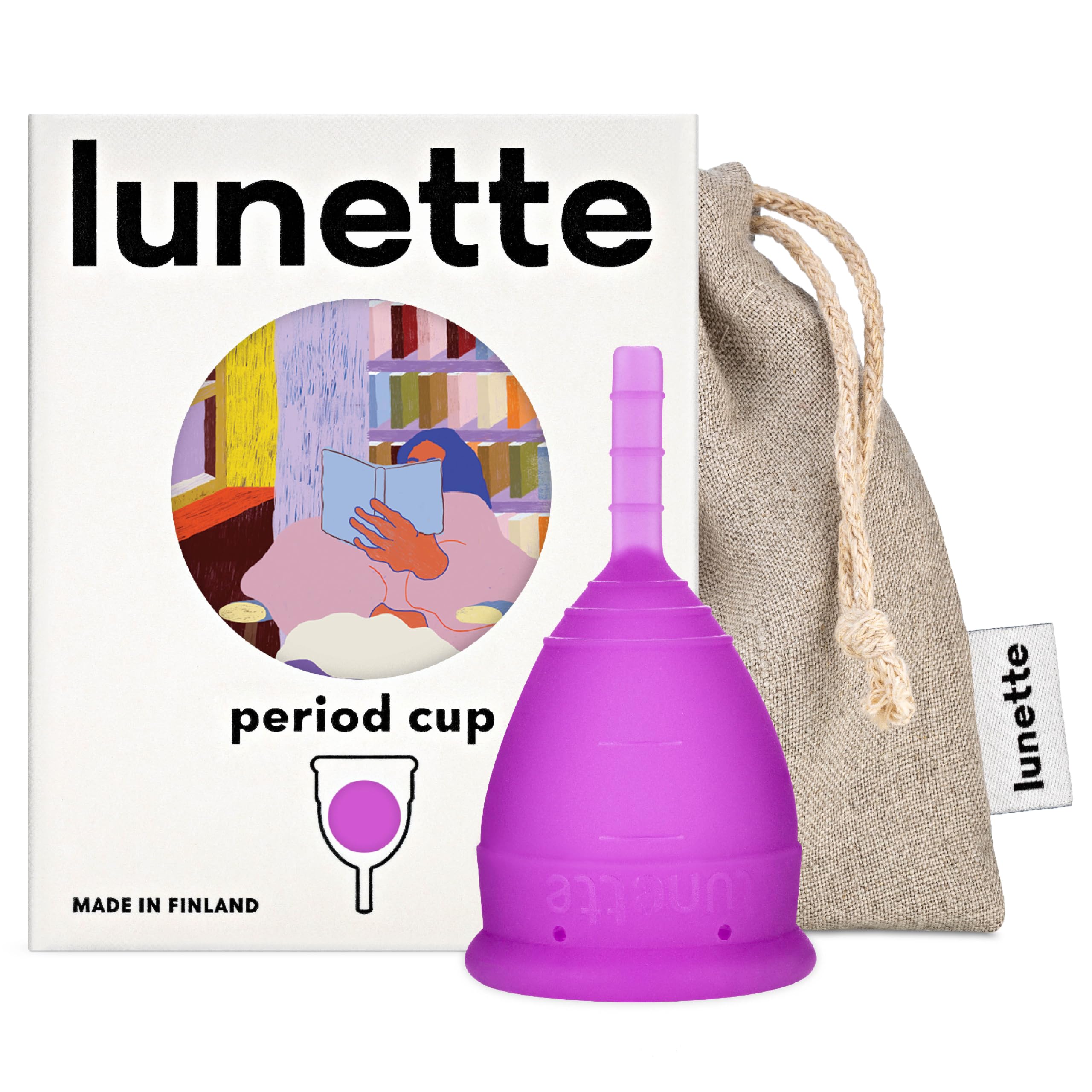 lunette vista frontal del empaque mostrando producto y confianza