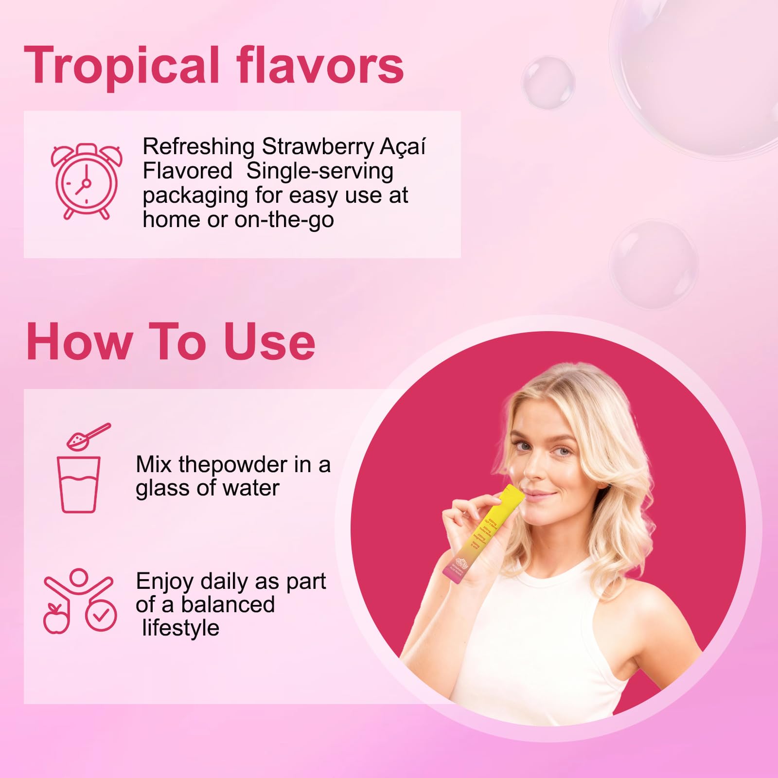 Lunivox ingredientes clave yerba mate y FOS, energía y prebiótico
